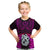 (Custom Text and Number) Aotearoa Fern T Shirt New Zealand Hei Tiki Purple Style LT13 - Polynesian Pride