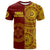 Custom Tonga High School T Shirt Tongan Ngatu Pattern LT14 - Polynesian Pride