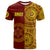 (Custom Text and Number) Tonga High School T Shirt Class of Year Tongan Ngatu Pattern LT14 - Polynesian Pride