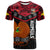 (Custom Text and Number) Papua New Guinea Rugby T Shirt PNG Kumuls Bird of Paradise Black LT14 - Polynesian Pride