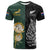 South Africa Protea and New Zealand Fern T Shirt Rugby Go Springboks vs All Black LT13 Art - Polynesian Pride