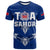 Toa Samoa Rugby T Shirt Siamupini Proud Blue LT13 Blue - Polynesian Pride