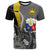 Custom Philippines Sampaguita T Shirt Simple Polynesian Sun Filipino LT13 Black - Polynesian Pride