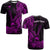 Custom Hawaii Polynesian T Shirt Ukulele Purple LT13 Unisex Purple - Polynesian Pride