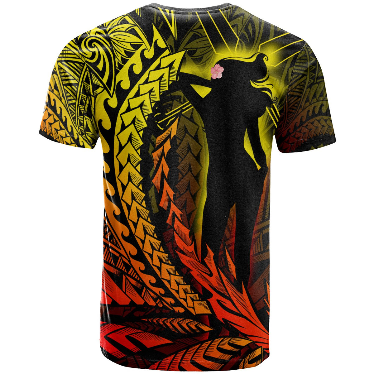American Samoa Custom T Shirt Taema Leone Wings Style - Polynesian Pride