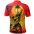 American Samoa Polo Shirt Taema Leone - Polynesian Pride