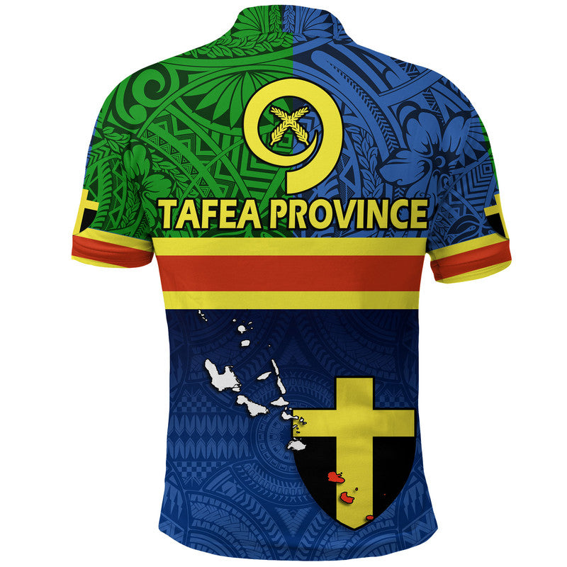 Vanuatu Tafea Province Day Polo Shirt Tafea Flag Color Style LT9 - Polynesian Pride