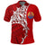Tahiti French Polynesian Manta Spirit Guardian Tribal Pattern Polo Shirt LT7 - Polynesian Pride
