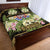 Tahiti Quilt Bed Set - Polynesian Gold Patterns Collection