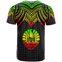 Tahiti T Shirt Polynesian Armor Style Reagge - Polynesian Pride