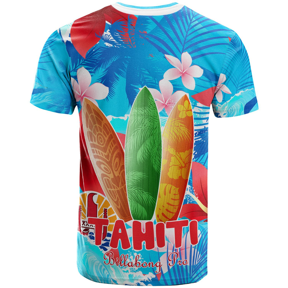 Tahiti T Shirt Billabong Pro Surfing - Polynesian Pride