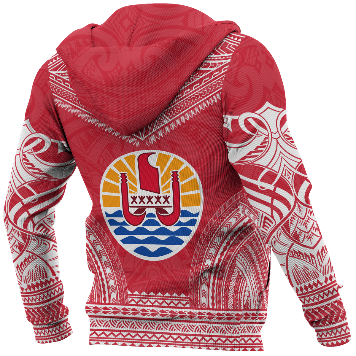 Tahiti Polynesian Chief Hoodie - Polynesian Pride