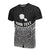 Tahiti Polynesian Custom T Shirt Black Pride Map and Seal Unisex Black - Polynesian Pride