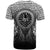 Tahiti T Shirt Circle Pattern Black - Polynesian Pride