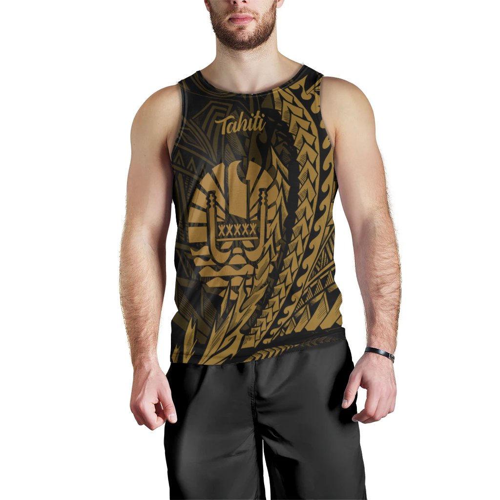 Tahiti Men's Tank Top - Wings Style - Polynesian Pride