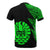 Tahiti T Shirt Polynesian Patter Green Flash Style - Polynesian Pride