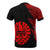 Tahiti T Shirt Polynesian Patter Red Flash Style - Polynesian Pride
