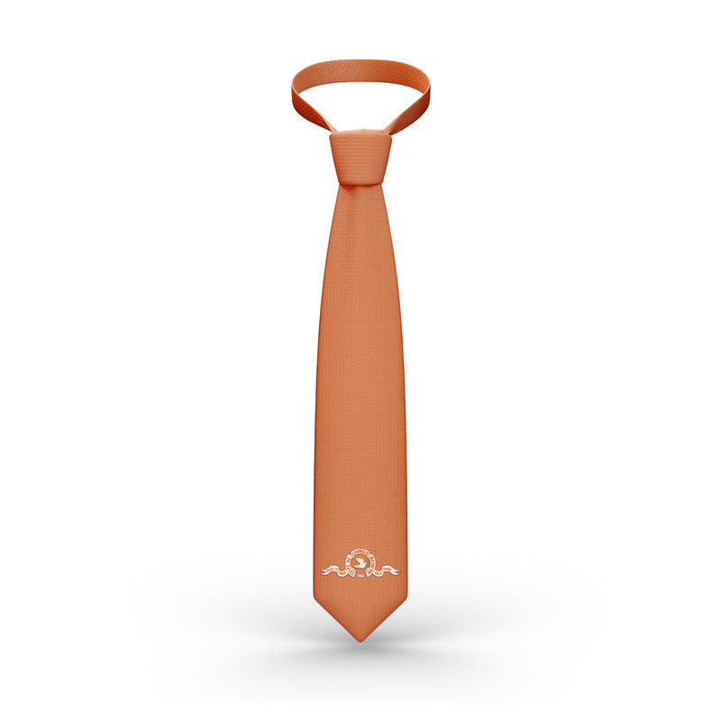 Tonga Tailulu College Necktie Simple Style - Orange LT8 Necktie One Size Orange - Polynesian Pride
