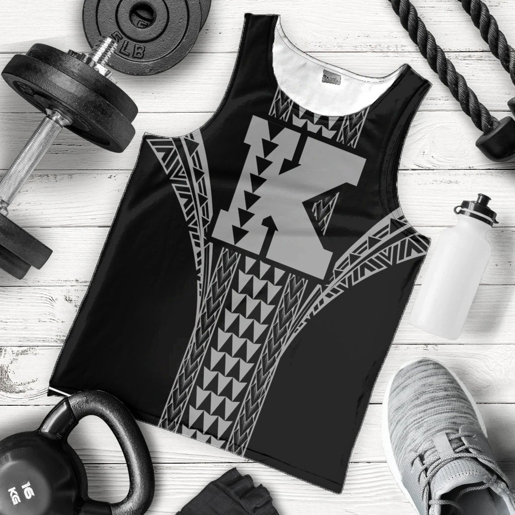 Kahoolawe Island Polynesian Men's Tank Top - Comely Style - AH - Polynesian Pride