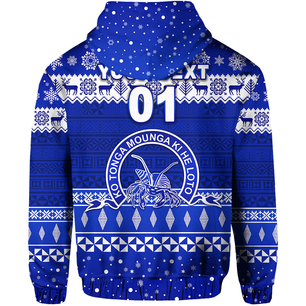 Custom Tapunisiliva College Christmas Hoodie Simple Style LT8 - Polynesian Pride