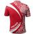 French Polynesia Polo Shirt Coat Of Arm Lauhala Circle - Polynesian Pride
