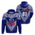 Custom Toa Samoa RLS Warriors Siva Tau Hoodie LT7 Pullover Hoodie Blue - Polynesian Pride