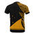 Tokelau T Shirt Polynesian Patter Gold Flash Style - Polynesian Pride