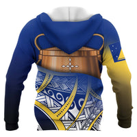 Tokelau Coat of Arms Zip up Hoodie Polynesian Pattern - Polynesian Pride