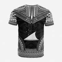 Tokelau Custom T Shirt Tokelau Flag Polynesian Chief Tattoo Black Version Unisex Black - Polynesian Pride