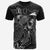 Tokelau T Shirt Tokelauan Flag Turtle Hibiscus Black Unisex Black - Polynesian Pride