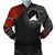 Tokelau Polynesian Men's Bomber Jacket - Polynesian Chain Style Black - Polynesian Pride