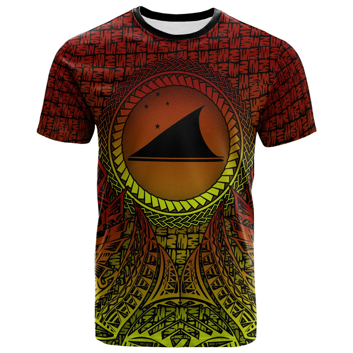 Tokelau T Shirt Polynesian Circle Pattern Unisex Reggae - Polynesian Pride
