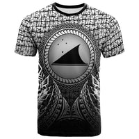 Tokelau T Shirt Circle Pattern Black Unisex Black - Polynesian Pride
