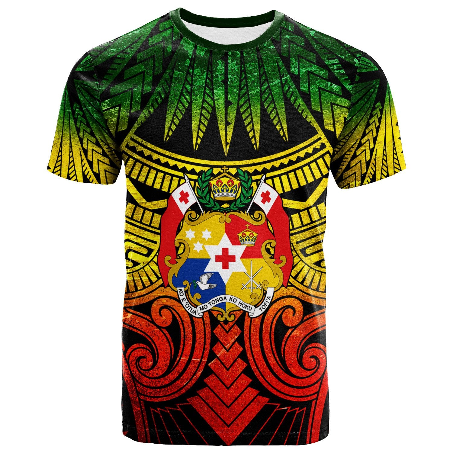 TongaT Shirt Reggae Classic Vignette Style Unisex Art - Polynesian Pride