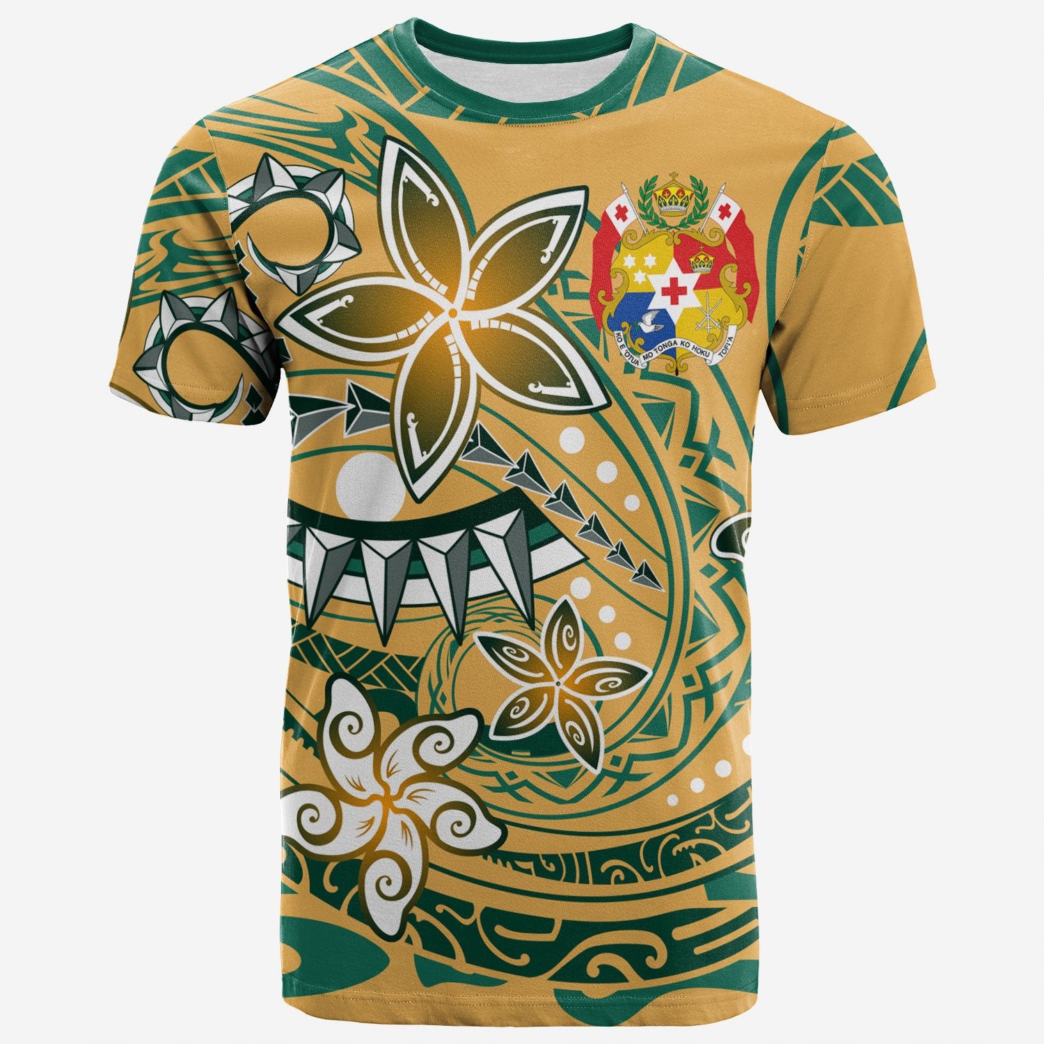 TongaT Shirt Spring Style Unisex Yellow - Polynesian Pride