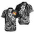 Tonga Shirt - The Flow OF Ocean Unisex Black - Polynesian Pride