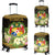 Tonga Luggage Covers - Polynesian Gold Patterns Collection Black - Polynesian Pride