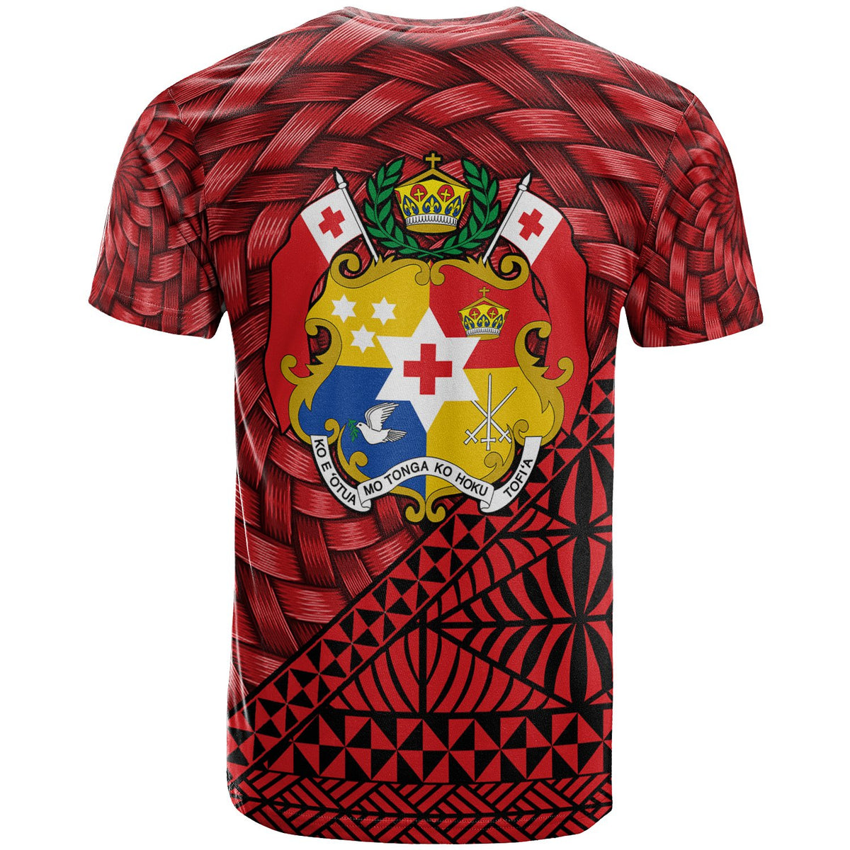 Tonga T Shirt Vaini Tapa Patterns With Bamboo - Polynesian Pride