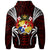 Tonga Hoodie Blood Runs Through My Veins Style Flag - Polynesian Pride