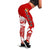 Tonga Polynesian Leggings - Polynesian Tattoo Flag Version White - Polynesian Pride