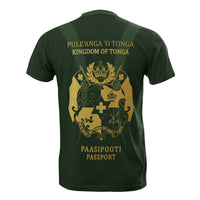 Tonga All Over Print T Shirt Puleanga O Tonga Kingdom of Tonga PaasiPooti Passport - Polynesian Pride