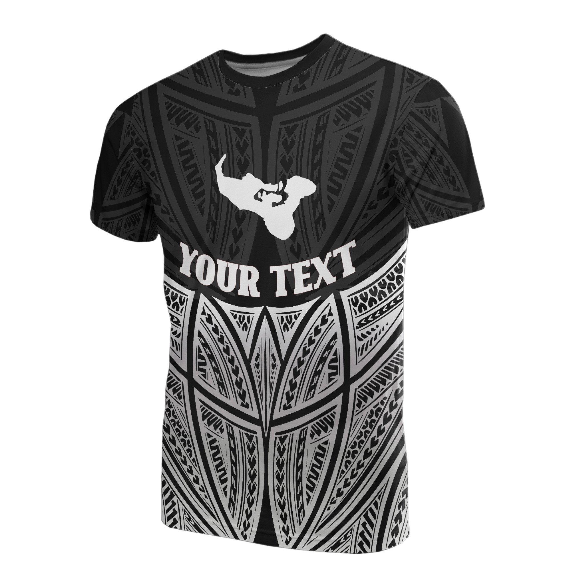 Tonga Polynesian T Shirt Black Pride Map and Seal Unisex Black - Polynesian Pride