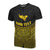 Tonga Polynesian Custom T Shirt Gold Pride Map and Seal Unisex Gold - Polynesian Pride