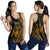 Tonga Women's Racerback Tank - Wings Style Black - Polynesian Pride