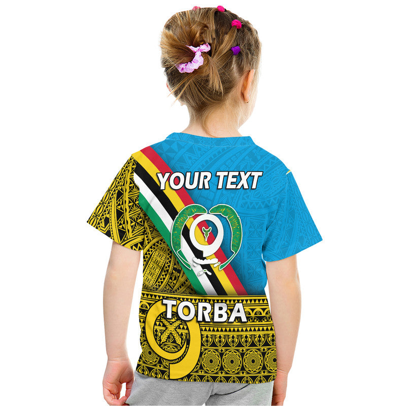 Custom Vanuatu Torba Province Day T Shirt Torba Flag Color Style LT9 - Polynesian Pride