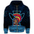 Hawaiian Polynesian Kanaka Warrior Zipper Hoodie Strong Style - Polynesian Pride