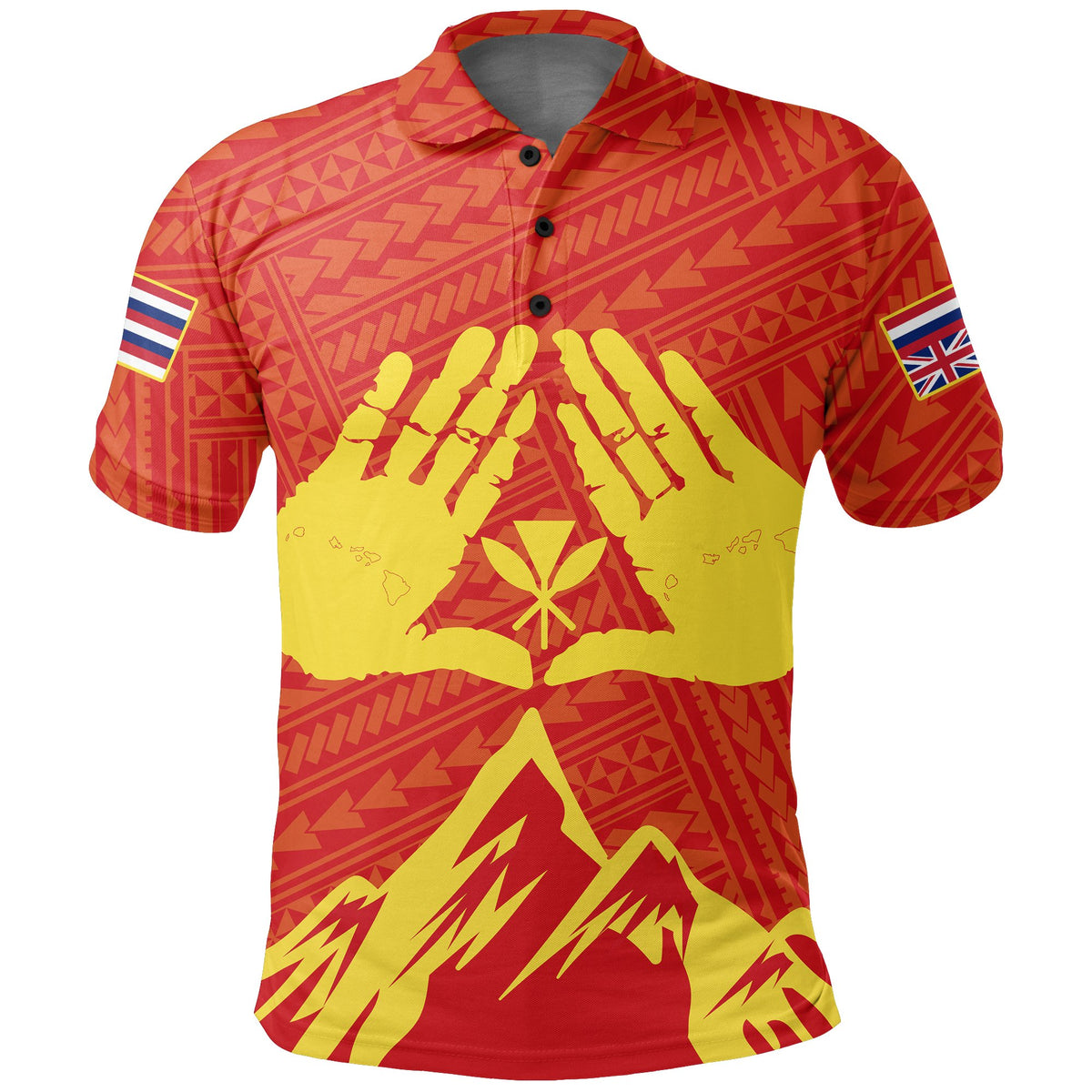 Mauna Kea Needs You Polo Shirt - Polynesian Pride