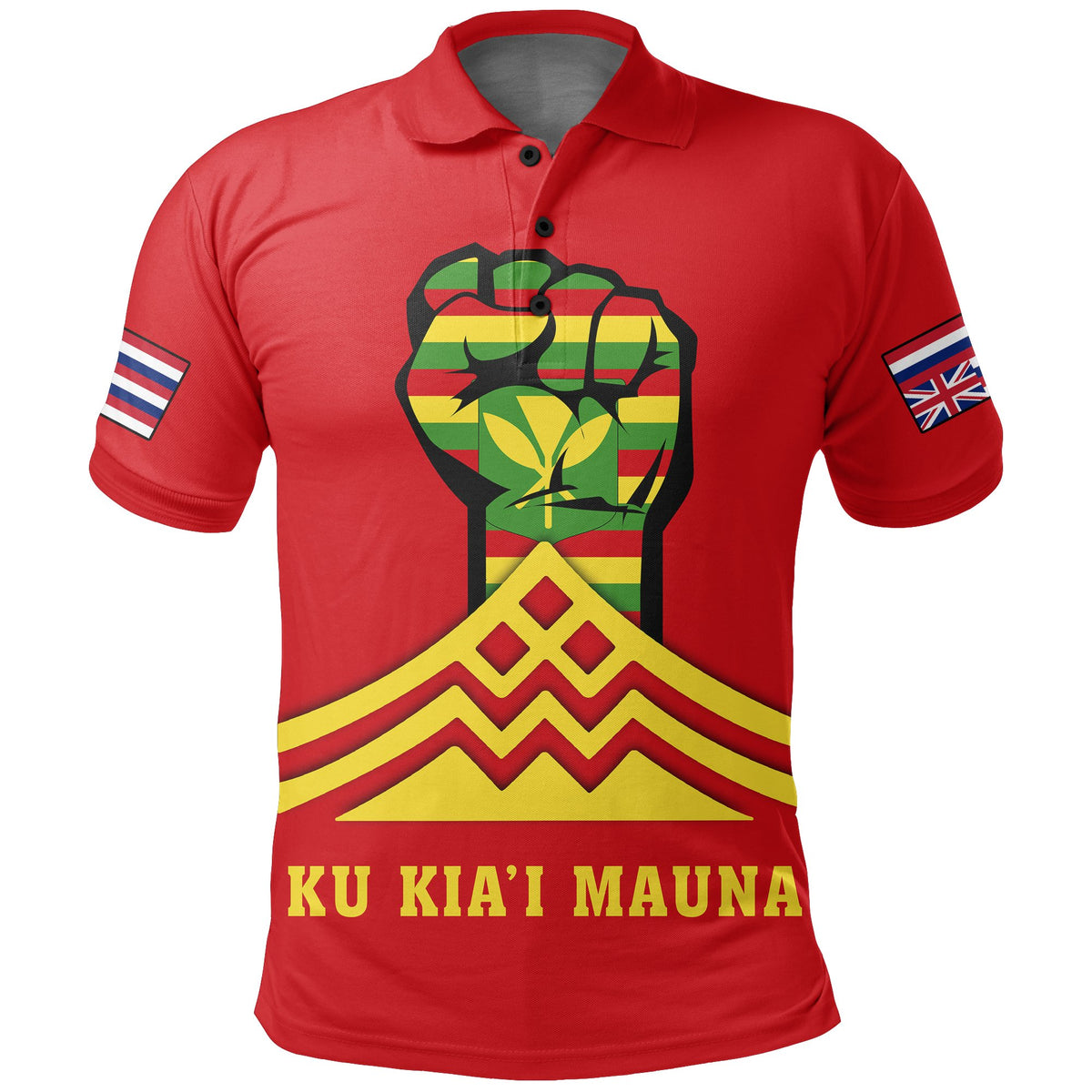 Hawaii Mauna Kea Strong Polo Shirt - Polynesian Pride