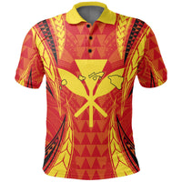 Kanaka Mauna Kea Polynesian Polo Shirt Valeria Style - Polynesian Pride