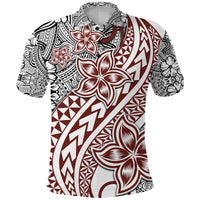 Traditional Polynesian Tribal Tattoo Retro Polo Shirt LT9 White - Polynesian Pride
